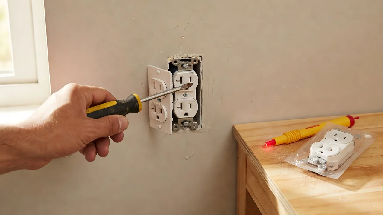 How to Replace an Electrical Outlet Safely (2026 DIY Guide)