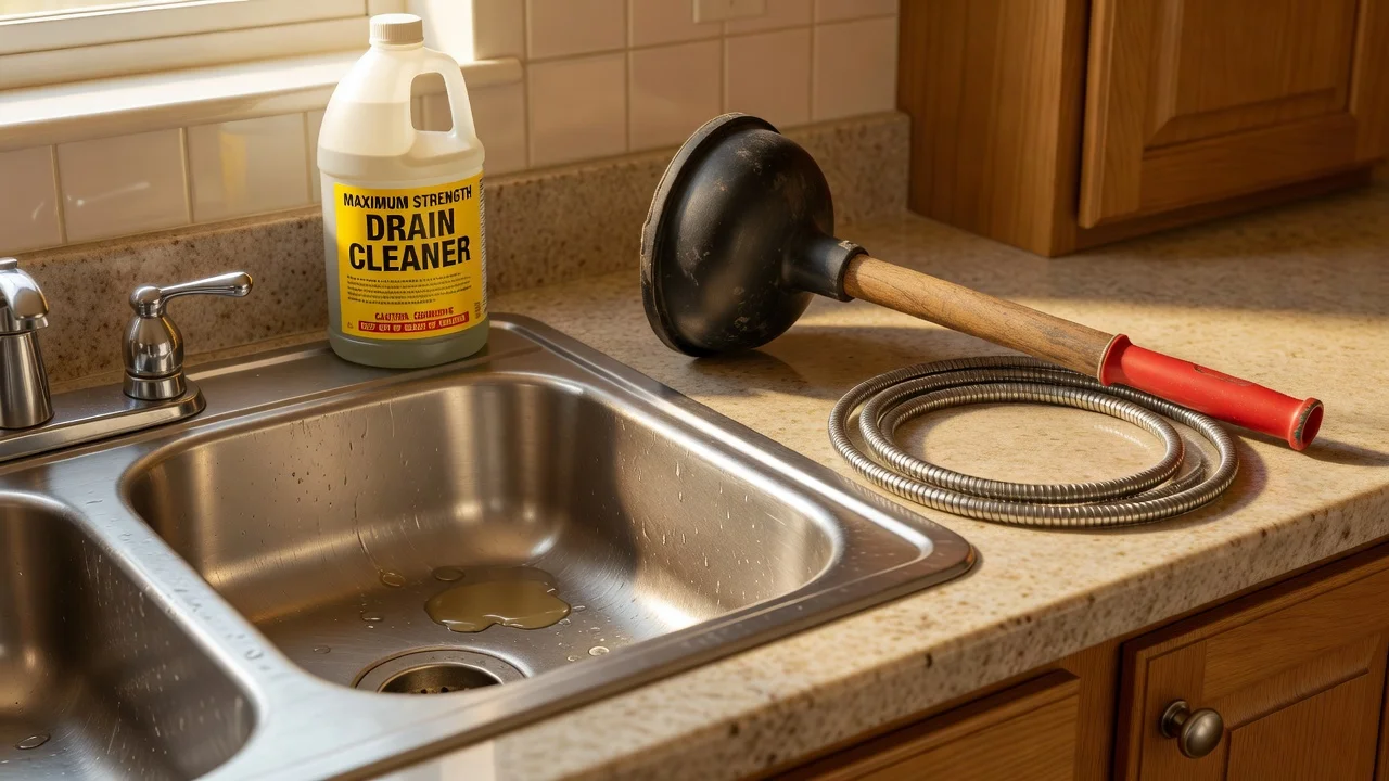 How to Unclog a Slow Drain Without Calling a Plumber